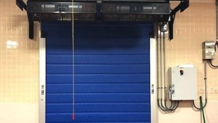High Speed Freezer Door @ Devault Foods (Food Processing Facility)