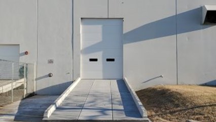 Enlarged Door Opening @ 100 Berkeley Drive