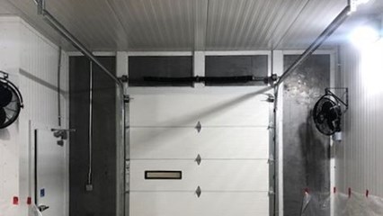 Sectional Door with Jamb Capping @ Wellington Foods