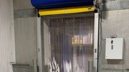 New High Speed Freezer Door @ Bova Foods