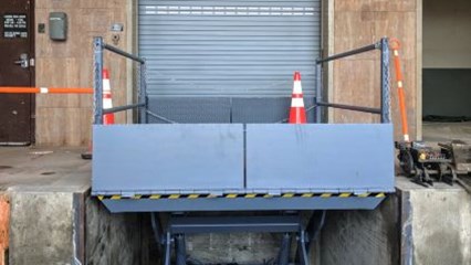 Scissor Dock Lift Installation & New Concrete Pit / Trench Drain Construction