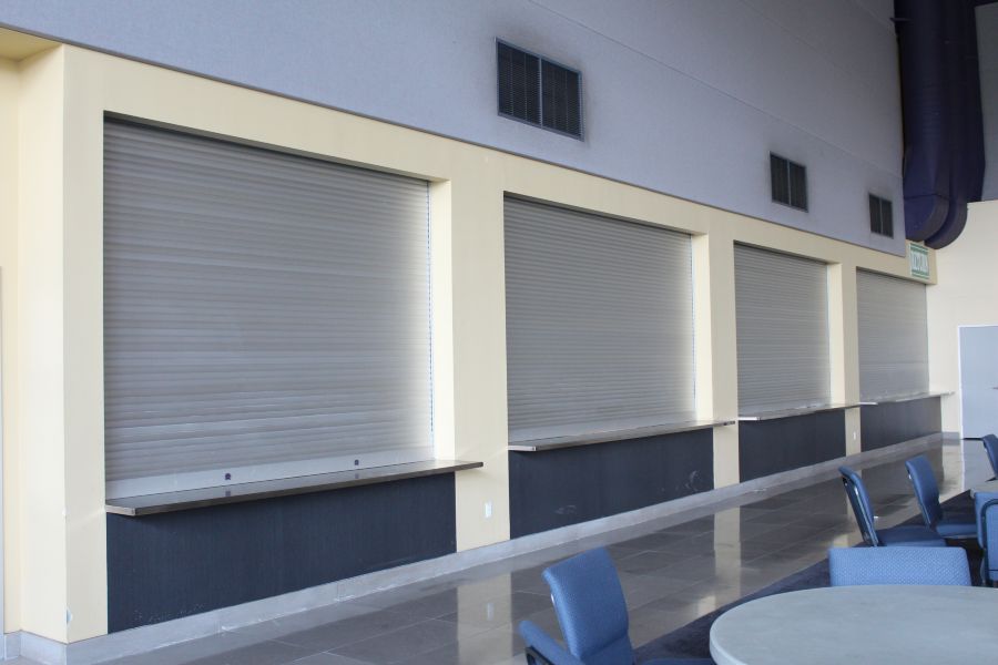 Aluminum Counter Doors