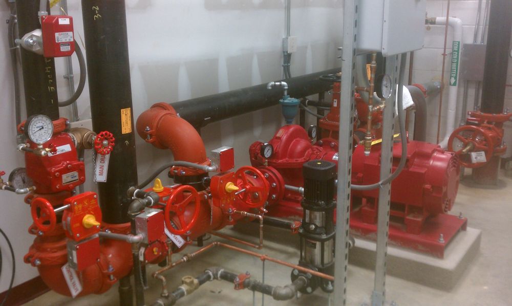 Fire Pump and Wet System Riser