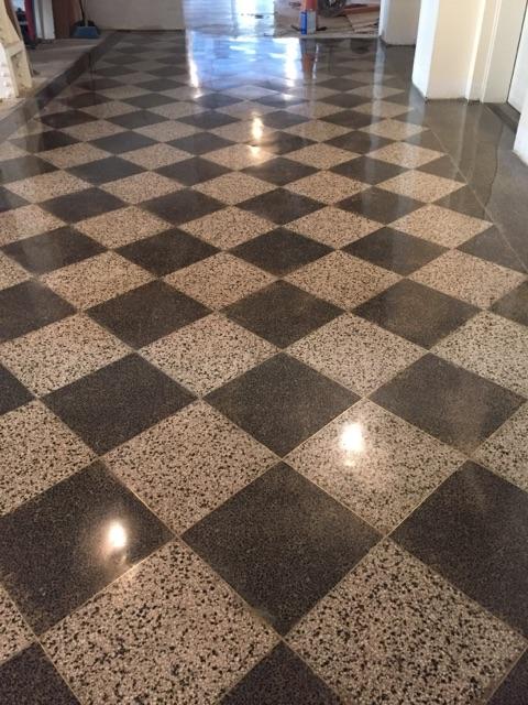 After Photo of Terrazzo