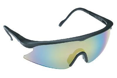 3M Landscaper Safety Glasses 90786-80025T, Mirror lenses