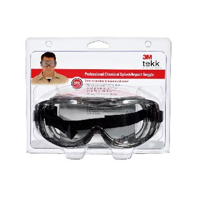 3M Professional Chemical Splash/Impact Goggle 91264-80025T