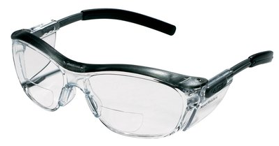 3M Readers Safety Glasses 91193-00002T, +2.5, Bk Frm
