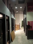 Timely Frames and wood doors for dressing rooms