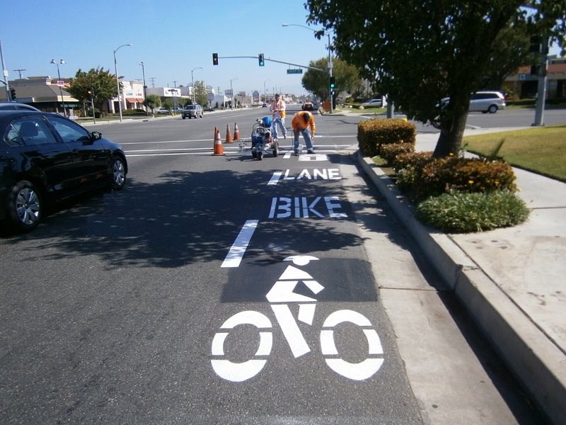 Bike Lane Stencil