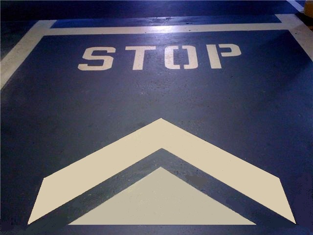 Stop Stencil