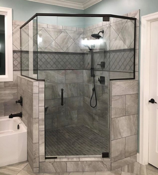 Basco Custom Neo Angle Door