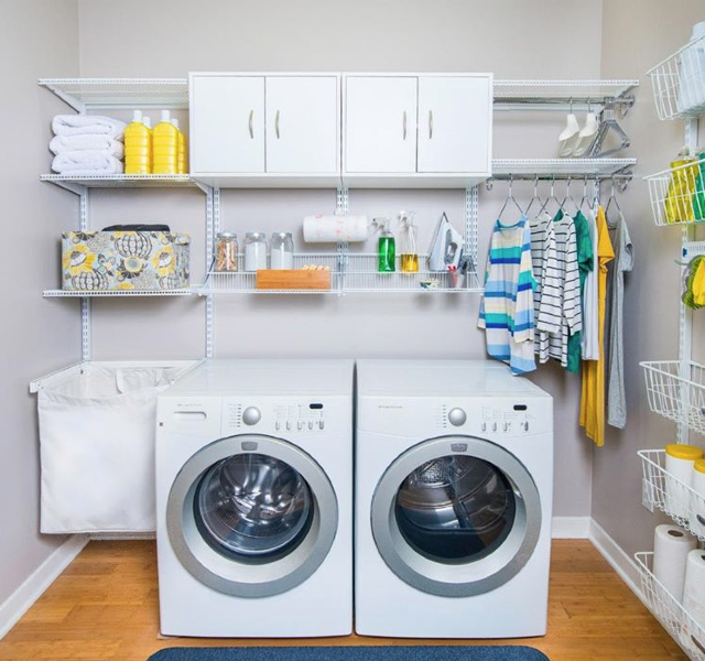 Organized Living Laundry Room