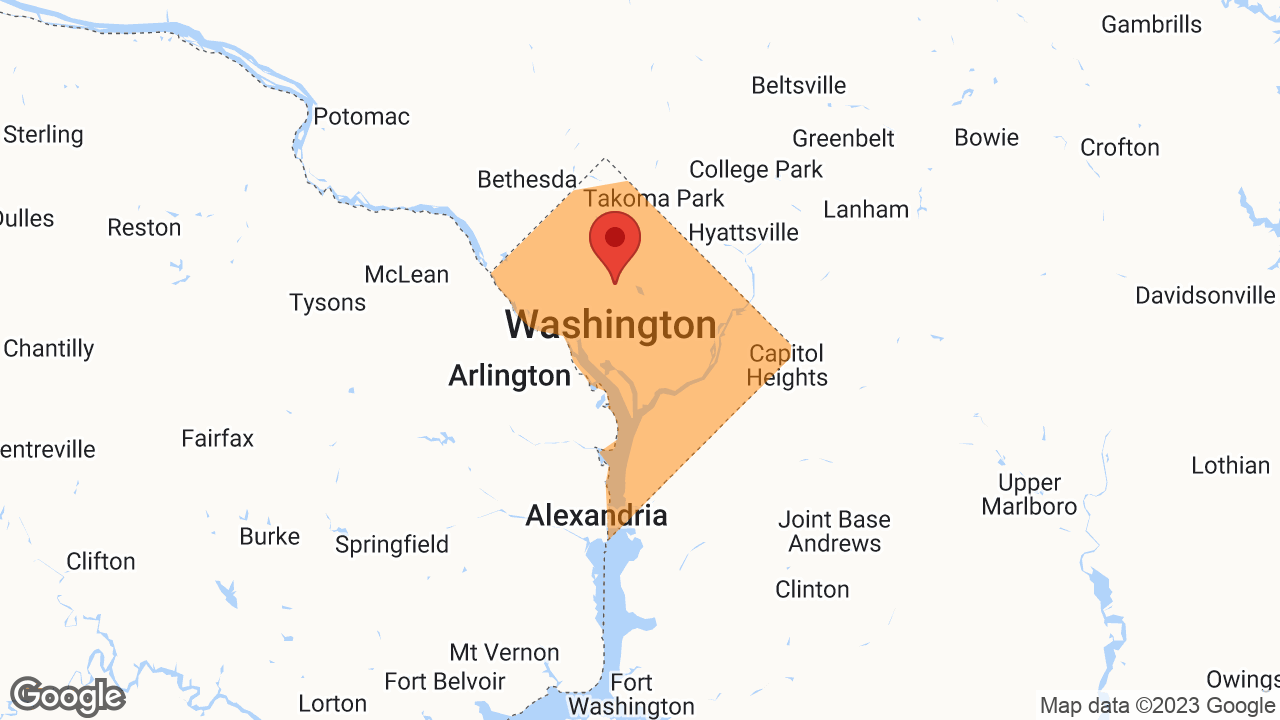 Service Area and Locations Map for Rubio Contractor LLC