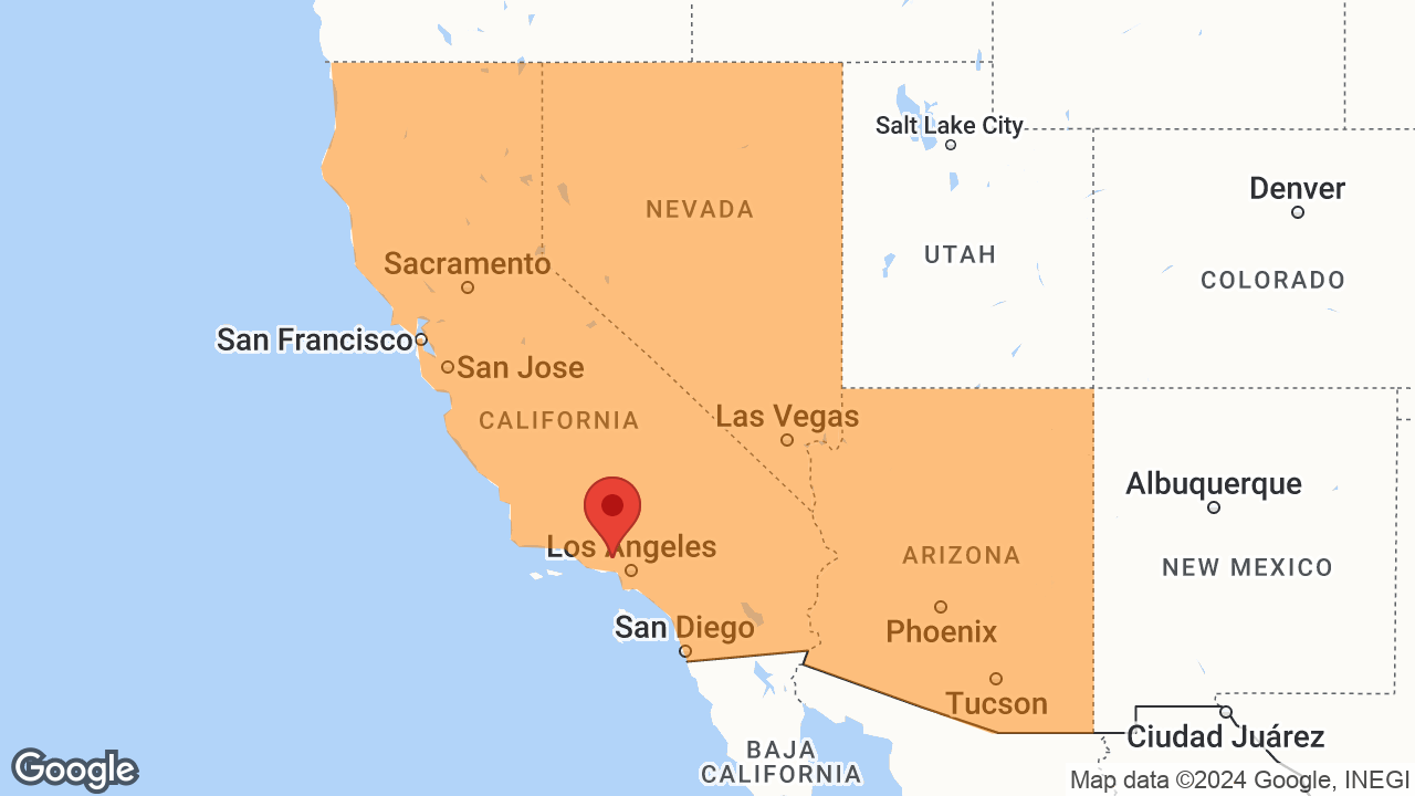Service Area and Locations Map for Clark Seif Clark, Inc.